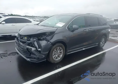 2025 Toyota Sienna Xle из США, поврежденный, VIN 5TDYRKEC5SS235386